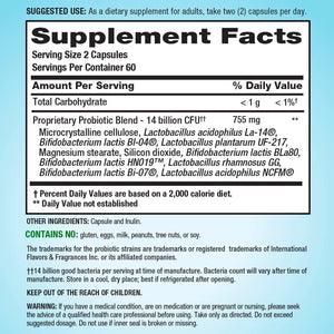 Nutrition Now Pb8 Acidophilus, Original, 120 Count