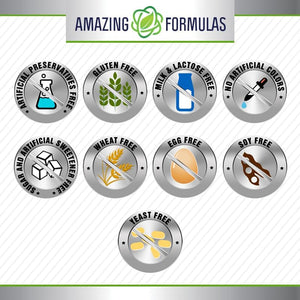Amazing Formulas Glucosamine Sulfate 1000 Mg Capsules Supplement | Non-Gmo | Gluten Free | Made in USA (Unflavored)