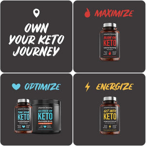 Vitamin Bounty Premium Raspberry Ketones Supplement - Keto Pills for Weight Loss - Promotes Ketosis & Metabolism Support - Keto Diet Aid - Energy Boost for Women & Men - 60 Capsules