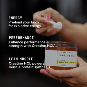 BEYOND RAW Science-Backed Creatine Hcl Powder, Lab Grade, for Muscle Strength and Growth, Energy Production, Athletic Performance, Cognitive Support, Cellular Hydration, 120 Servings