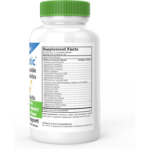 Drformulas Chewable Probiotics for Kids & Adults | for Oral Dental Health, Bad Breath, & Better Digestion 20 Multi Strain - S Boulardii, Lactobacillus Plantarum and Bifidobacterium Infantis, 60 Chews