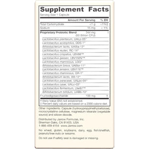 Jarrow Formulas Fem-Dophilus Vaginal & Digestive Probiotic 50 Billion CFU, 9 Clinically-Studied Strains, for Vaginal Flora & Yeast Balance, Urinary Tract, Digestive, & Immune Support, 30 Capsules