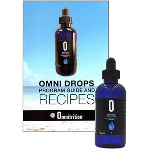 Omni Drop Program Bundle of 3 Products - the "Get Started Package" Includes Omni Drops Diet Drops with Vitamin B12 - 4 Ounce Bottle with Program Guide, Omni IV with Glucosamine, Omnitrim Nite Lite