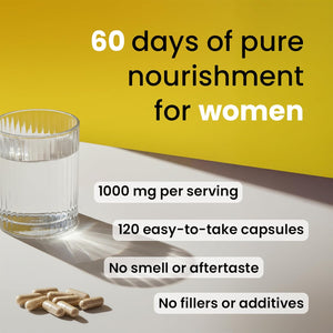 Beef Organ Supplement for Women – Grass Fed Liver, Uterus, Ovary, Heart, Kidney – 30+ Nutrients to Support Hormone Balance, Cycle Health, Energy, Immunity, Skin & Hair – Usa-Made & 3Rd Party Tested
