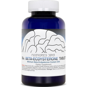 Nootropics Depot Beta Ecdysterone/20-Hydroxyecdysone 50% Capsules | 500Mg | Cyanotis Arachnoidea Extract | Phytoecdysteroid | 30 Count