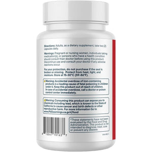 Santo Remedio Circulacion plus Capsules, Iron & Beetroot Extract Supplement for Blood Circulation & Cardiovascular Support, Supports Healthy Blood Pressure & Red Blood Cell Production, 60 Capsules