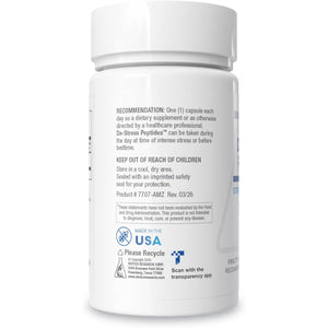 BIOTICS RESEARCH De-Stress Patented Nutrient Designed to Support Calmness, Healthy Sleep Habits, All-Natural Supports Mental Wellness & Calm. 30 Capsules