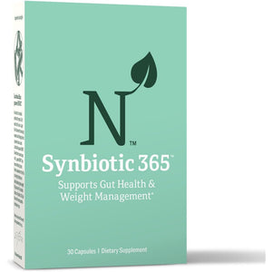 Synbiotic 365 Triple Action Prebiotics and Probiotics for Women & Men | Supplement with B Vitamins, Biotin & Niacin | Gluten Free, Non-Gmo & Vegan | 20 Billion CFU | 30 Servings