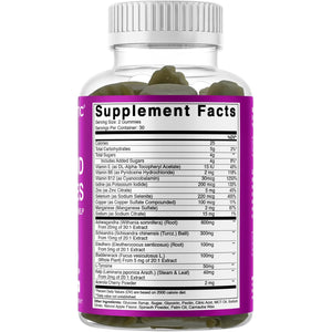 Vitamatic Vegan Thyroid Support Gummies with Iodine & Kelp – 60 Count Improve Your Energy & Increase Metabolism – Plant-Based