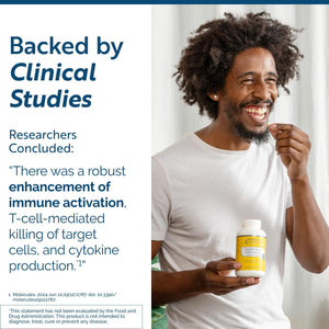 Transfer Factor Multi-Immune Support Supplement - Clinically Researched Immune Support Formula with Colostrum, Mushrooms, Green Tea, and IP-6 - Promotes Healthy NK Cell & T-Cell Function, 90 Capsules