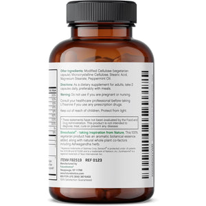 Futurebiotics Stressassist L-Theanine Ashwagandha and Rhodiola Rosea Stress Complex - Natural Nutritional Stress Function, 90 Vegetarian Capsules