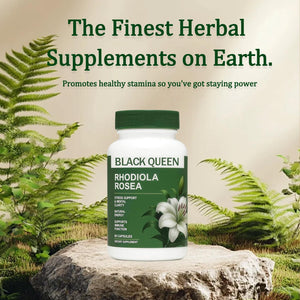 Black Queen Rhodiola Rosea Capsules 500Mg - 60 Capsules