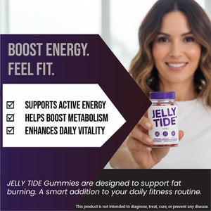 (1 Pack) Jelly Tide Gummies, Official Jellytide Supplement Gummys with Premium Ingredients, Advanced Formula Support for Overall Health & Wellness Reviews (60 Gummies)