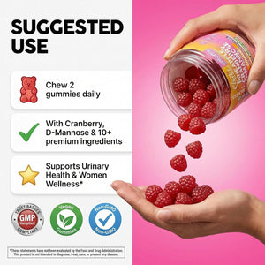 Wet Works Women'S Vaginal Probiotic Gummies Pineapple Cranberry Folic Acid D-Mannose Vitamin C Chicory Myo Inositol Garlic Black Cohosh Zinc Iron Evening Primrose Chastetree 60 Count by Clean Nutra