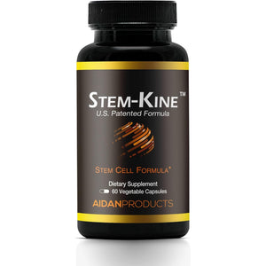 Stem-Kine Stem Cell Supplements, Clinically Proven to Increase Circulating Stem Cells, Promoting Aging Support, 60 Capsules