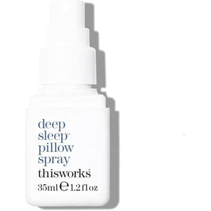 THISWORKS Deep Sleep Pillow Spray – Fast-Acting Natural Formula with Lavender for Relaxation and Restful Sleep – 35 Ml (1.2 Fl Oz) Mini Travel Size