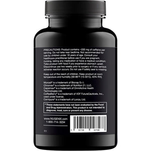 Nugenix Thermo - Thermogenic Fat Burner Supplement Pills for Men, Extreme Metabolic Accelerator, 60 Count