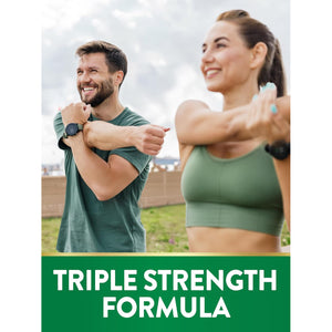 Nature'S Truth Glucosamine Chondroitin MSM Complex | 60 Caplets | with Turmeric | Triple Strength Formula | Non-Gmo and Gluten Free Supplement