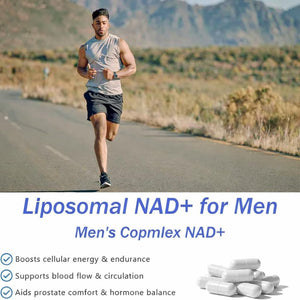 Boostiva NAD+ Supplements for Men,60 Capsules