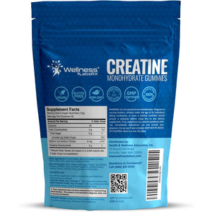 Creatine Gummies 5000Mg, 30 Servings Creatine Monohydrate Gummies - Third-Party Tested Creatine for Women, Strawberry Flavor Creatine for Men, Muscle Growth, Strength, and Recovery - Pack of 1