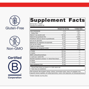Metagenics Collagenics - Collagen‑Building Nutrients for Joint, Skin & Connective Tissue Support* - with L‑Proline, L‑Lysine, Vitamin C, Manganese & Zinc* - Non‑Gmo, Gluten‑Free