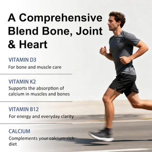 Nutriview Calcium 2000Mg with D3 & K2 - High Absorption Bone Health Supplement for Women, Non-Gmo, 120 Softgels(1Pc)
