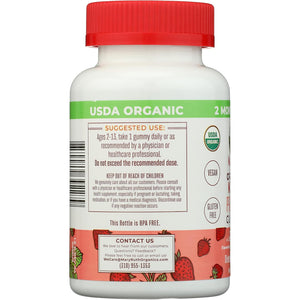Mary Ruth'S Organic Kids Strawberry Probiotic Gummies, 60 CT