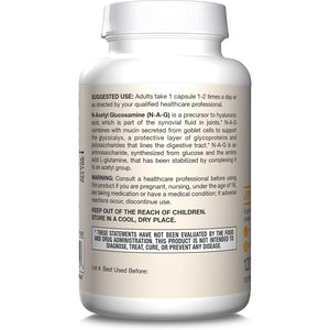 Jarrow Formulas® N-A-G 700 Mg, N-Acetyl Glucosamine, Acetylated Form of Glucosamine for Bone and Joint Support, 120 Veggie Capsules, up to 120 Servings
