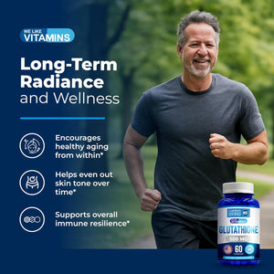 We like Vitamins NSF Certified Glutathione Supplement 500Mg - 60 Capsules of Reduced L-Glutathione for Antioxidant & Immune Support - Manufactured in USA