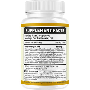 Glycocept - Glycocept Advanced Formula Support Capsules All Natural Premium Ingredients Maximum Strength, Daily Pills Support Vitamins for Health and Wellness, 60 Capsules for 1 Month