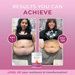 One Sol Fat Burner for Women, Natural Metabolism Booster, Burn More Calories, Boost Energy & Mood, Curb Appetite & Stop Cravings, No Crash or Jitters, All-Natural Ingredients, Gluten & Soy Free