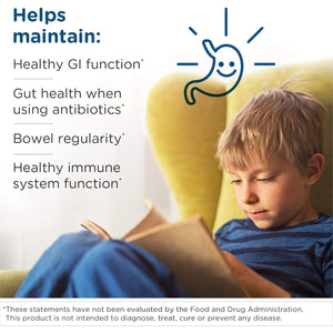 Designs for Health Probiomed Kids Chewable Probiotic - 10B CFU Gut & Immune Support for Children - Lactobacillus, Bifidobacterium + Saccharomyces Boulardii - Delicious Berry Flavor (30 Tablets)