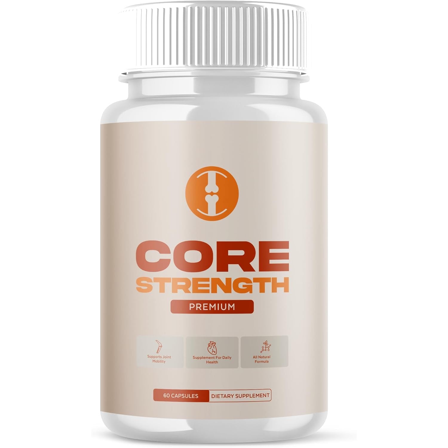 Core Strength Supplement for Joints, Advanced Formula Core Strength Joint Support Pills with Natural Ingredients, Corestrength Health and Wellness Support Pills for Women and Men (60 Capsules)