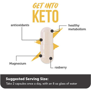 Vitamin Bounty Premium Raspberry Ketones Supplement - Keto Pills for Weight Loss - Promotes Ketosis & Metabolism Support - Keto Diet Aid - Energy Boost for Women & Men - 60 Capsules