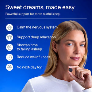 FOCL Sleep Gummies - Sleep Aid, Melatonin Gummies to Promote Calm Mind & Fall Asleep Faster - Gummy Supplement for Deep Sleeping - Sleeping Gummy for Adults - 30 Ct, Sour Blue Raspberry