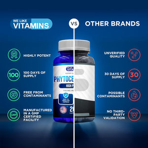 We like Vitamins Phytoceramides 700Mg - 200 Capsules All Natural Wheat Free and Plant Based - Phytoceramide Supplement - Skin Supplement for Women - Ceramides for Skin Hydration, Repair, Rejuvenation