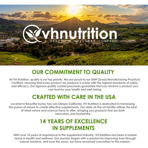 VH Nutrition VITEX+ | Vitex Chasteberry Supplement for Women | Hormonal Balance* and Fertility Support* | 650Mg per Serving of Vitex Berry Extract Powder | 60 Capsules