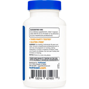 Nutricost Feverfew Capsules 380Mg, 120 Capsules, Vegetarian Friendly, Non-Gmo & Gluten Free