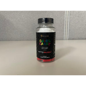 ALPHA LION Gains Candy, Supplement Pills That Support Weight Loss, Appetite Suppressant, Keto-Diet Friendly, Decrease Body Fat, Upgrade Energy & Workout Performance, 60 Capsules (Mitoburn®)