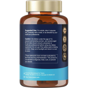 Totaria Liposomal Glucosamine Chondroitin MSM Collagen | 3000 MG | Joint Support Supplement Bone Health Support Flexibility & Cartilage Maintenance for Men & Woman Supplement, Non-Gmo