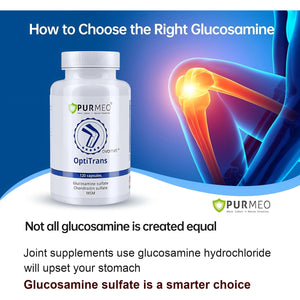 5-Day Fast-Acting Glucosamine Chondroitin MSM - Joint Health Supplement with OVOMET Eggshell Membrane & Boswellia, Support Joint Comfort, Cartilage, Strength & Flexibility - Made in Germany, 120Ct