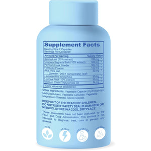 Bioimmune Slimtox™ Organic 15 Day Colon Cleanse & Detox for Flat Stomach Less Bloat & LBS W/Probiotics - Constipation Relief - Flushes Toxins, Boosts Energy