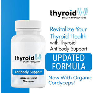 Antibody Support - Thyroid Antibody Support Combines Nigella Black Cumin Seed, Selenium and Inositol to Help Lower Thyroid Antibodies and Thyroid Cells