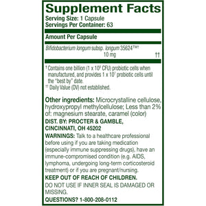 Align Probiotic, Pro Formula, Probiotics for Women and Men, Probiotics for Digestive Health, Men and Womens Probiotic Capsules Help Relieve Occasional Bloating & Gas*, 63 Capsules