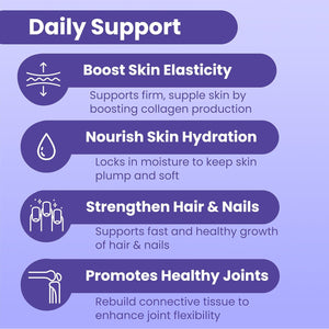 Sanar Naturals Collagen Pills for Hair, Skin, Nails, & Joints | Hydrolyzed Collagen Peptides Supplement with Vitamin C & E | Collagen Capsules for Women & Men, GLP-1 Support, Grass Fed, 150 Capsules