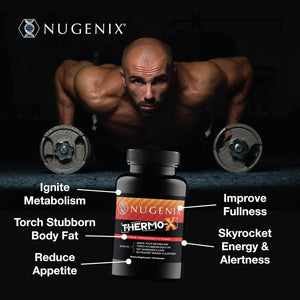 Nugenix Thermo-X: Thermogenic Fat Burner Supplement for Men, Extreme Metabolic Accelerator, 42 Count
