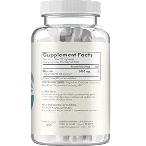 Diosmin 1000Mg Circulation and Vein Support Supplement - High Strength Diosmin Varicose Leg Vein Supplement - Vegan Non-Gmo & Gluten Free - Formulated in American Cgmp Lab (90 Servings)