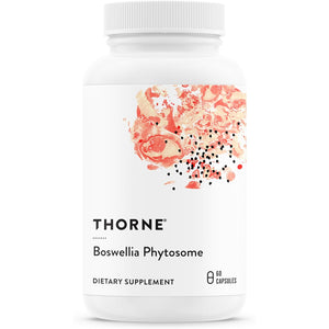 THORNE - Boswellia Phytosome - Supports a Healthy Inflammatory Response in the Brain, Lungs, GI Tract, Muscles, Joints & Tendons* - Third-Party Certified - Gluten, Dairy & Soy-Free - 60 Capsules