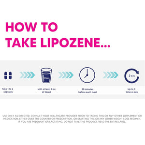 Lipozene Weight-Management Fiber Supplement, 2 Bottles (60 Capsules Total) + Metaboup plus 30Ct | Non-Stimulant Glucomannan Formula