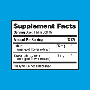 Ocuvite Blue Light Lutein & Zeaxanthin Supplement, Eye Vitamin for Eye Strain, Vision & Ocular Health Support, Softgels for Screen & Sunlight Exposure, 30 Softgels